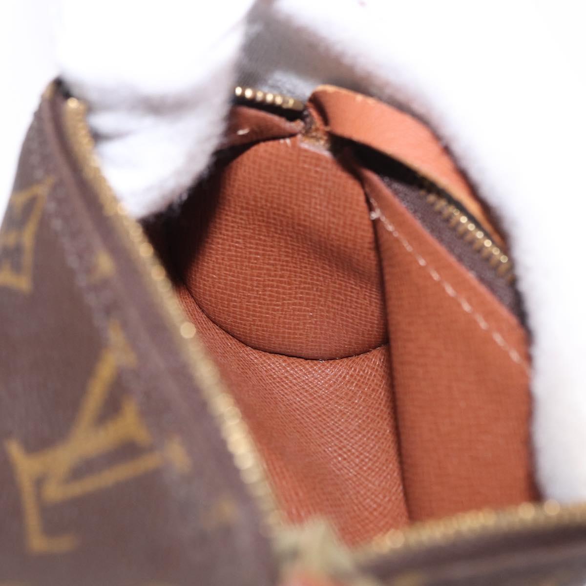 LOUIS VUITTON Monogram Papillon Pouch LV Auth 196376