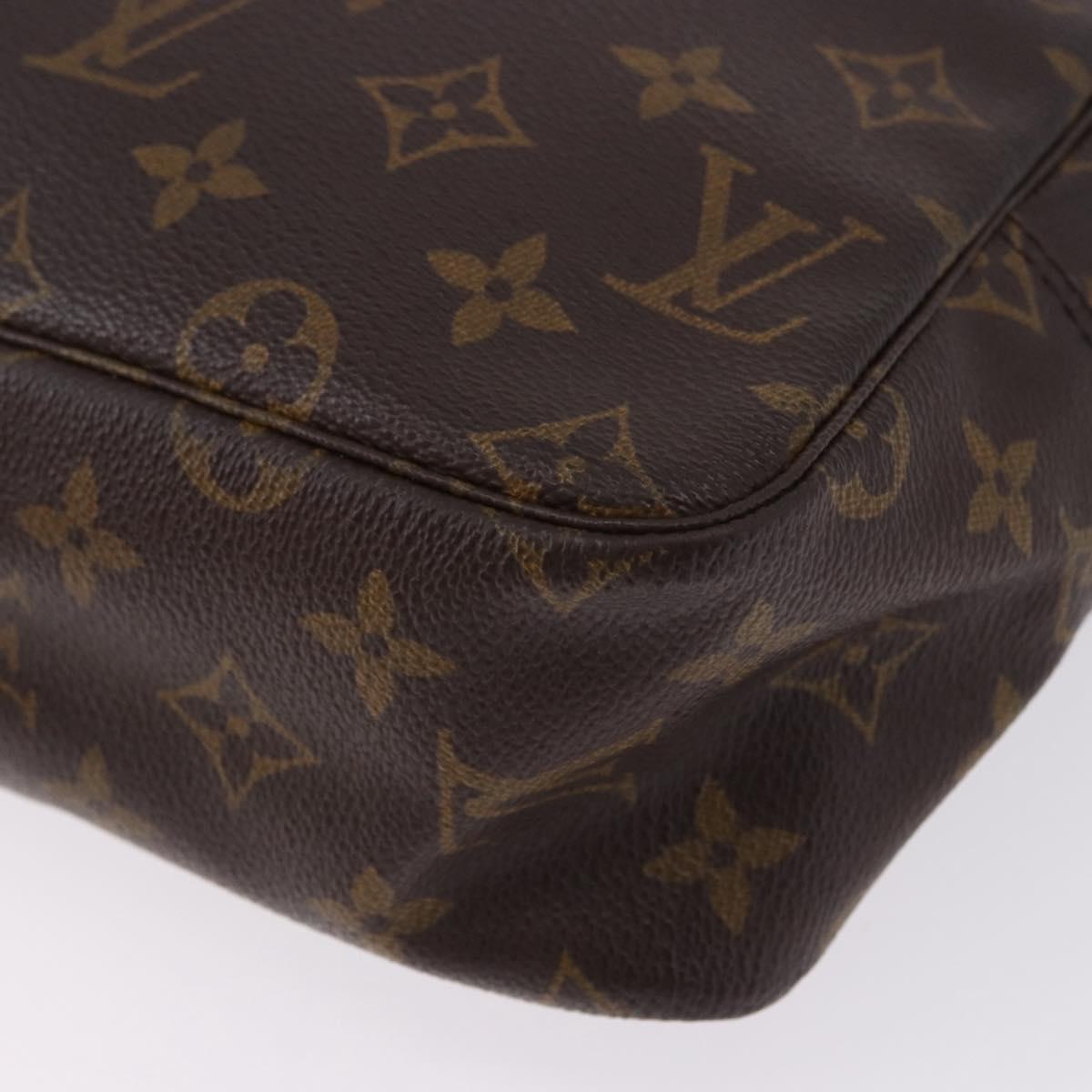 LOUIS VUITTON Monogram Trousse Toilette 28 Clutch Bag M47522 LV Auth 196383