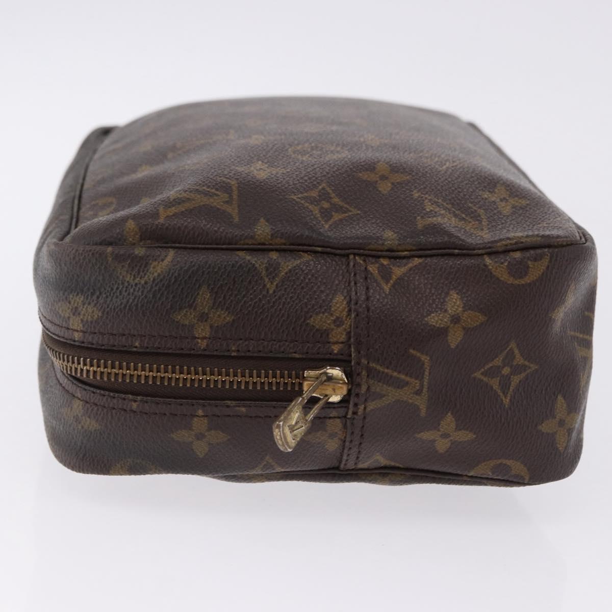 LOUIS VUITTON Monogram Trousse Toilette 28 Clutch Bag M47522 LV Auth 196383