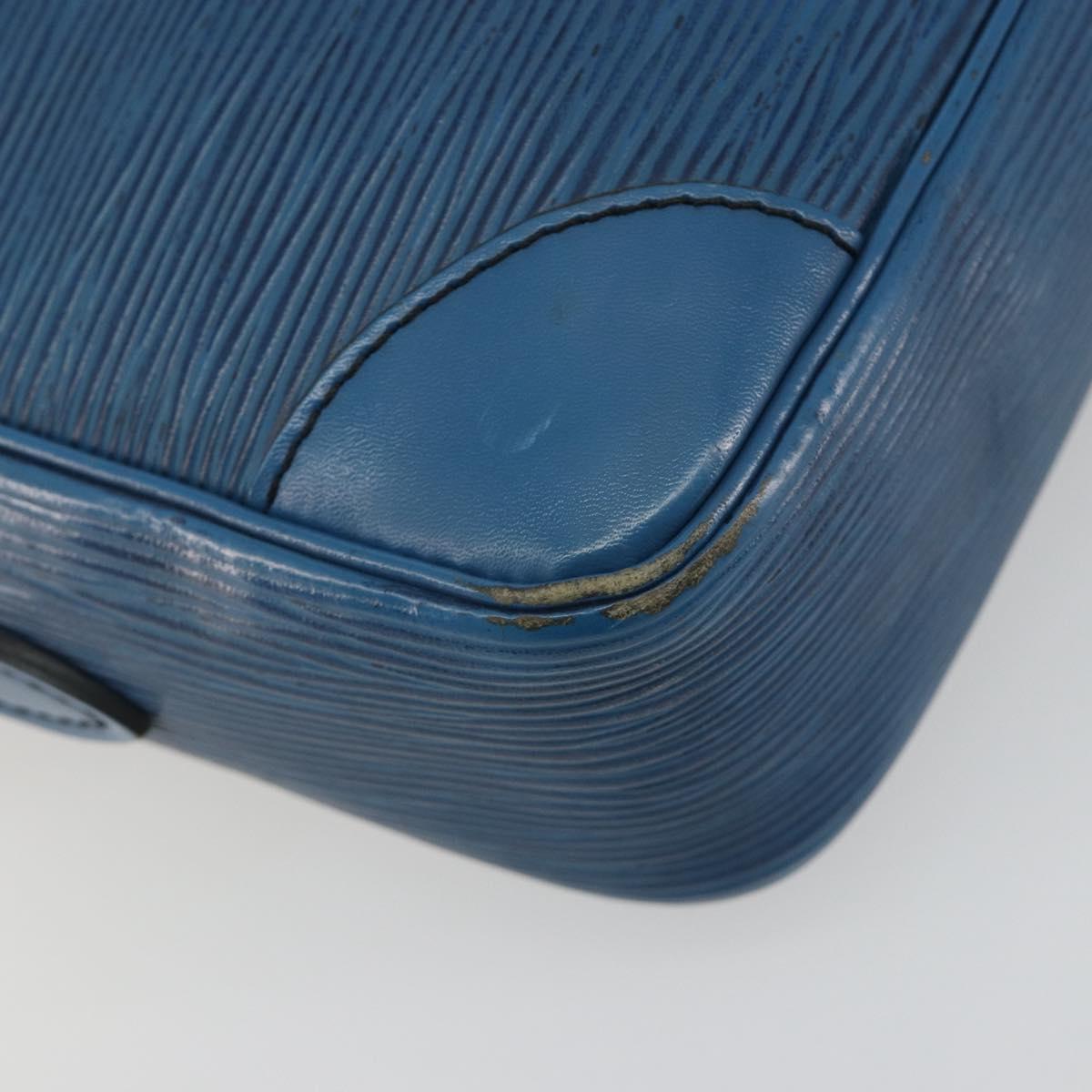 LOUIS VUITTON Epi Trocadero 23 Shoulder Bag Blue M52305 LV Auth 196384