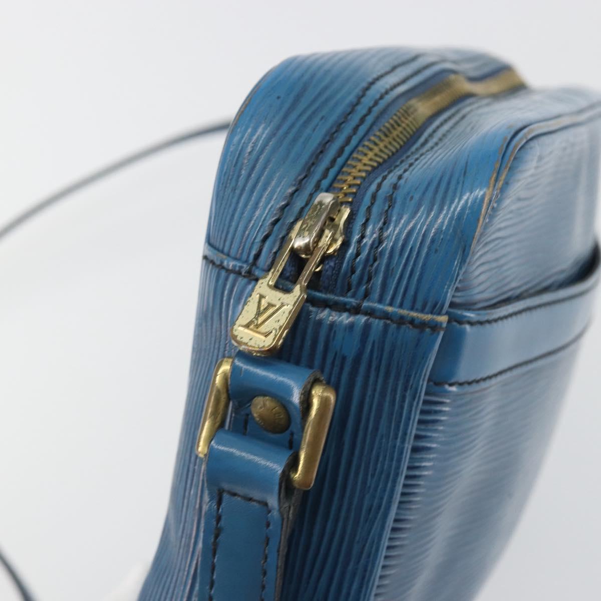 LOUIS VUITTON Epi Trocadero 23 Shoulder Bag Blue M52305 LV Auth 196384