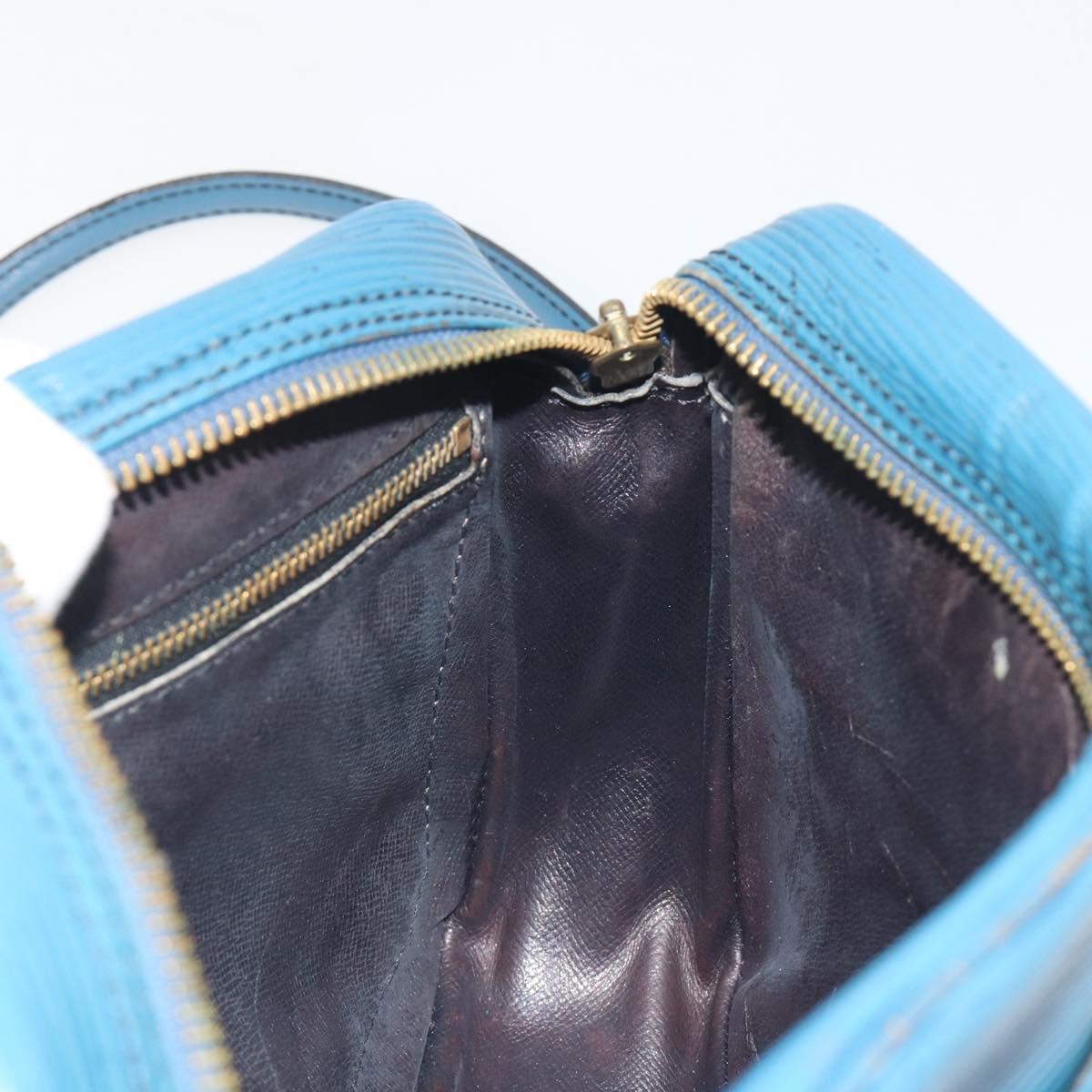 LOUIS VUITTON Epi Trocadero 23 Shoulder Bag Blue M52305 LV Auth 196384