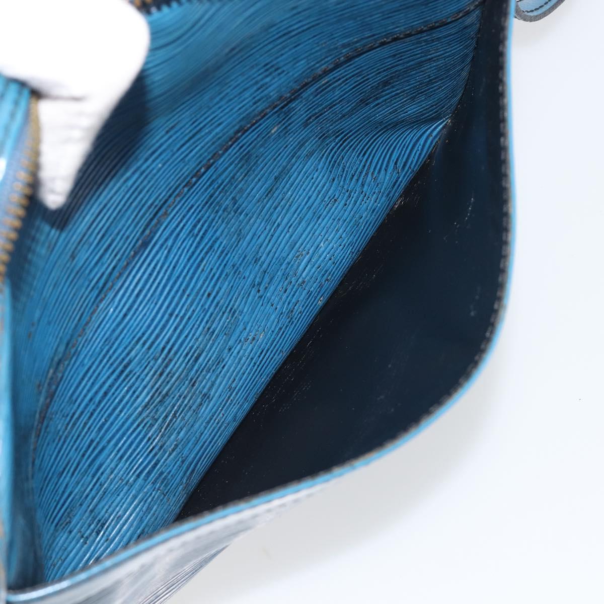 LOUIS VUITTON Epi Trocadero 23 Shoulder Bag Blue M52305 LV Auth 196384