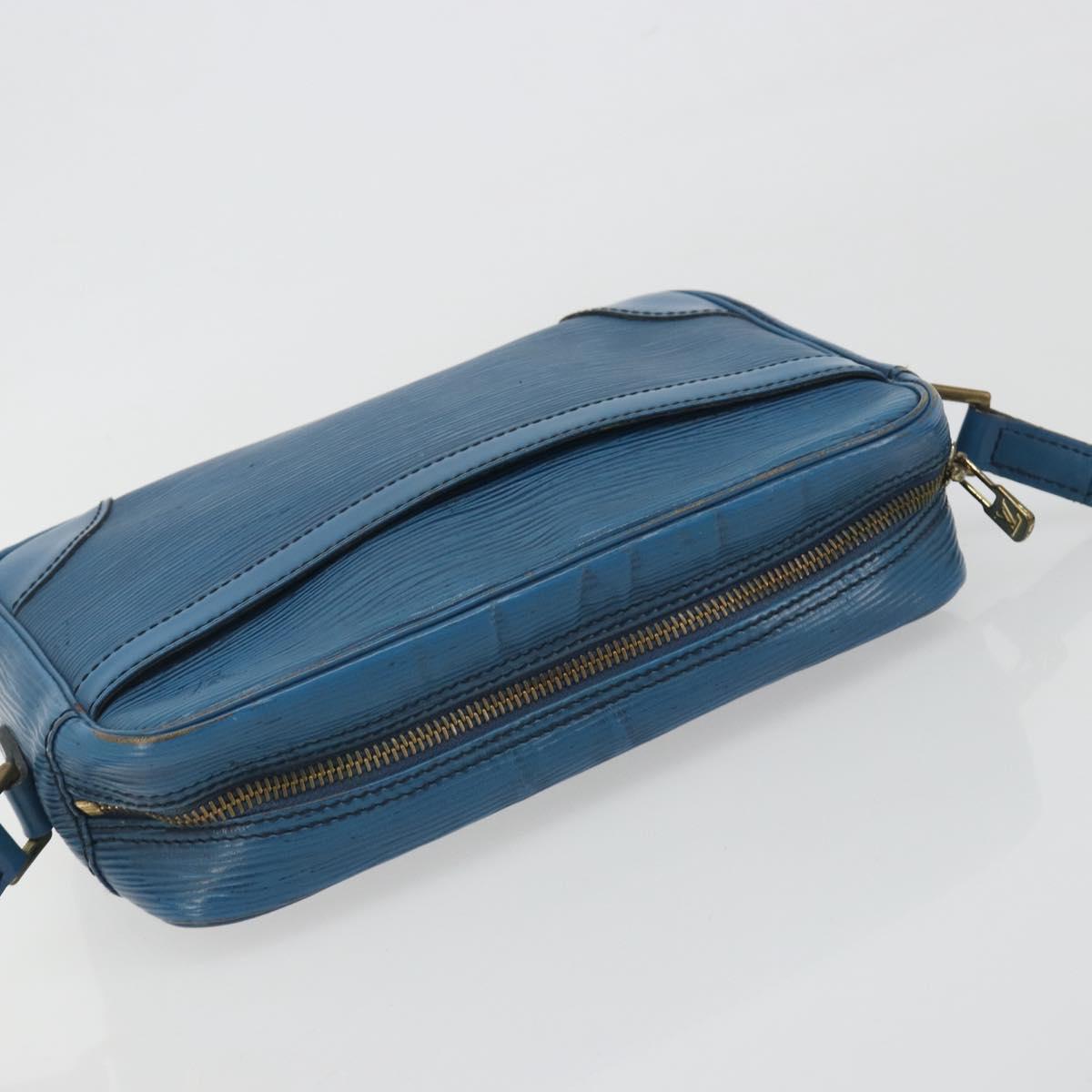 LOUIS VUITTON Epi Trocadero 23 Shoulder Bag Blue M52305 LV Auth 196384