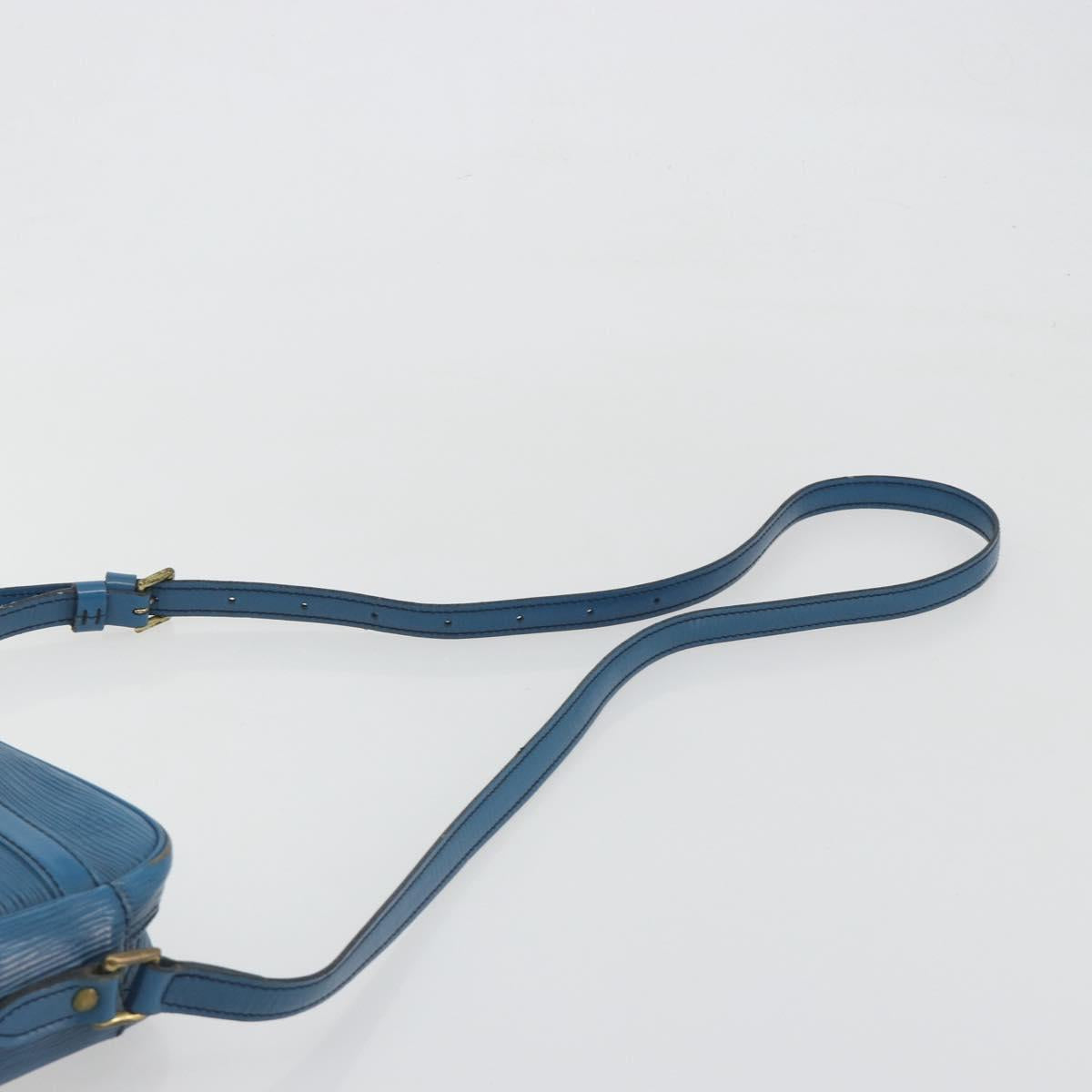 LOUIS VUITTON Epi Trocadero 23 Shoulder Bag Blue M52305 LV Auth 196384