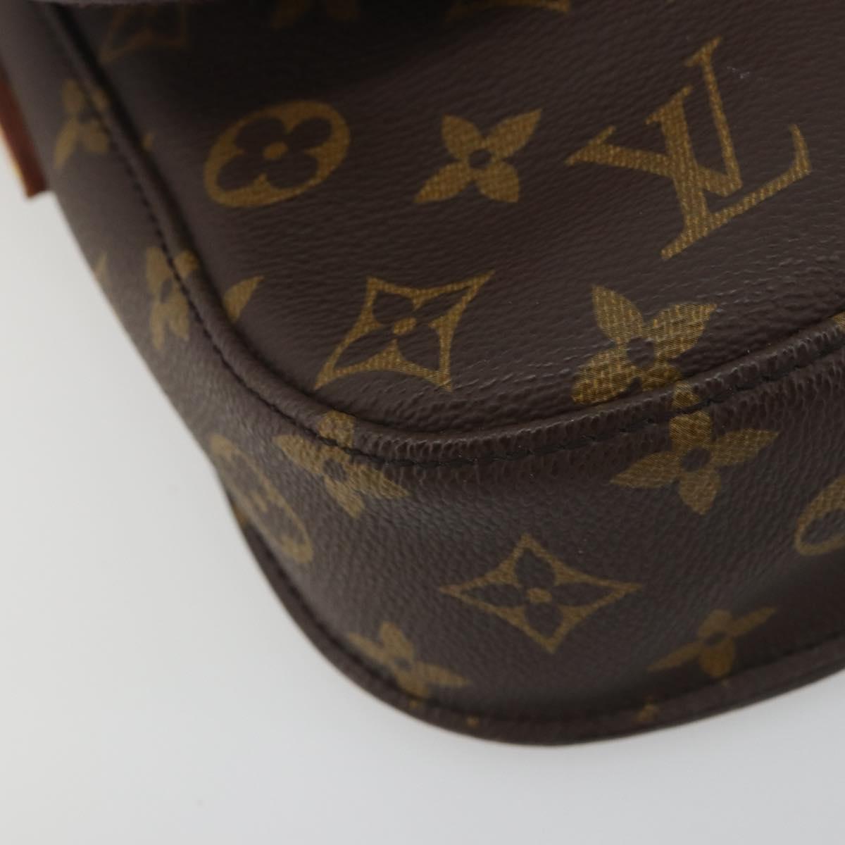 LOUIS VUITTON Monogram Saint Cloud MM Shoulder Bag M51243 LV Auth 196387A
