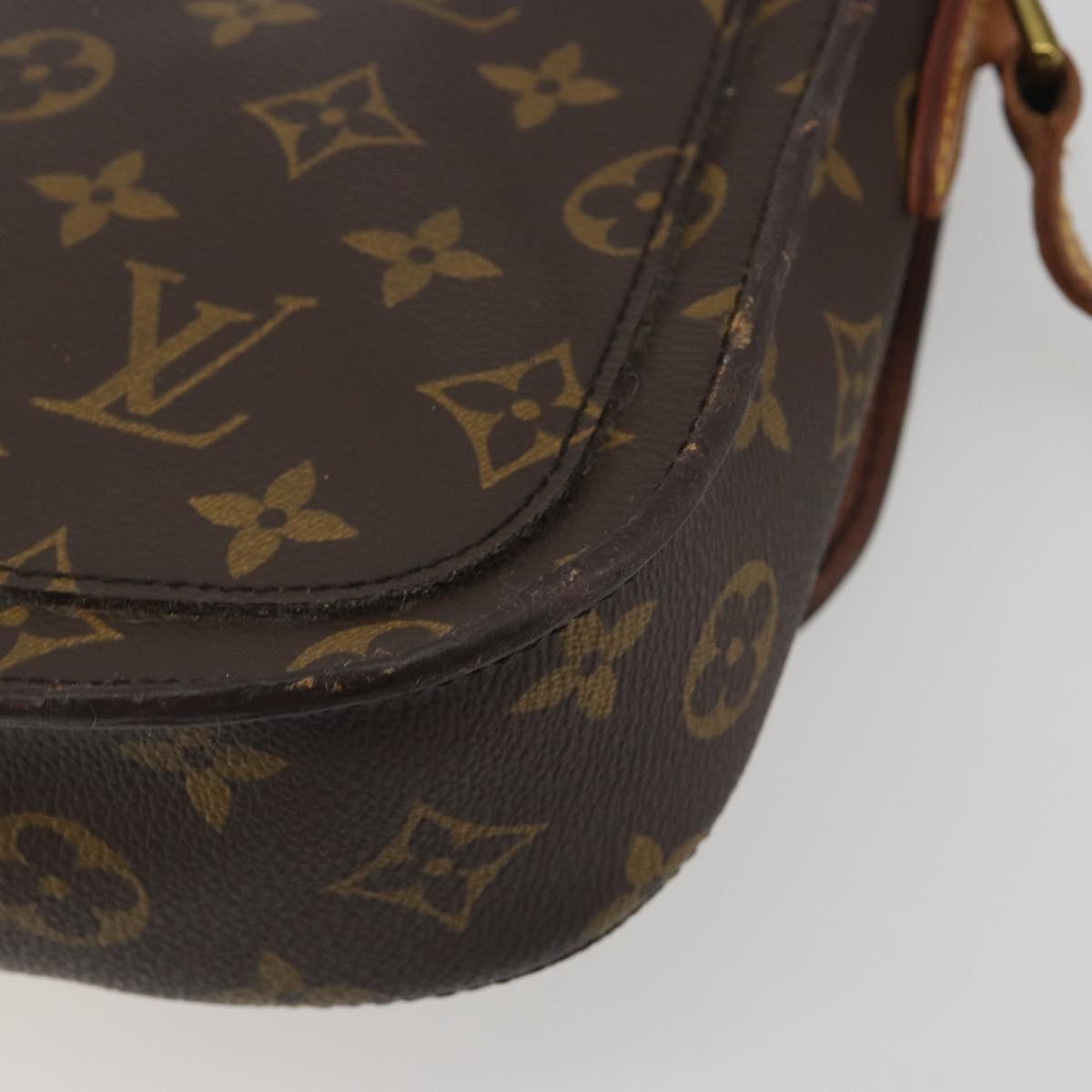 LOUIS VUITTON Monogram Saint Cloud MM Shoulder Bag M51243 LV Auth 196387A