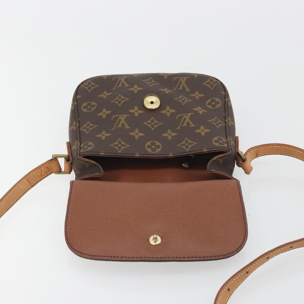 LOUIS VUITTON Monogram Saint Cloud MM Shoulder Bag M51243 LV Auth 196387A