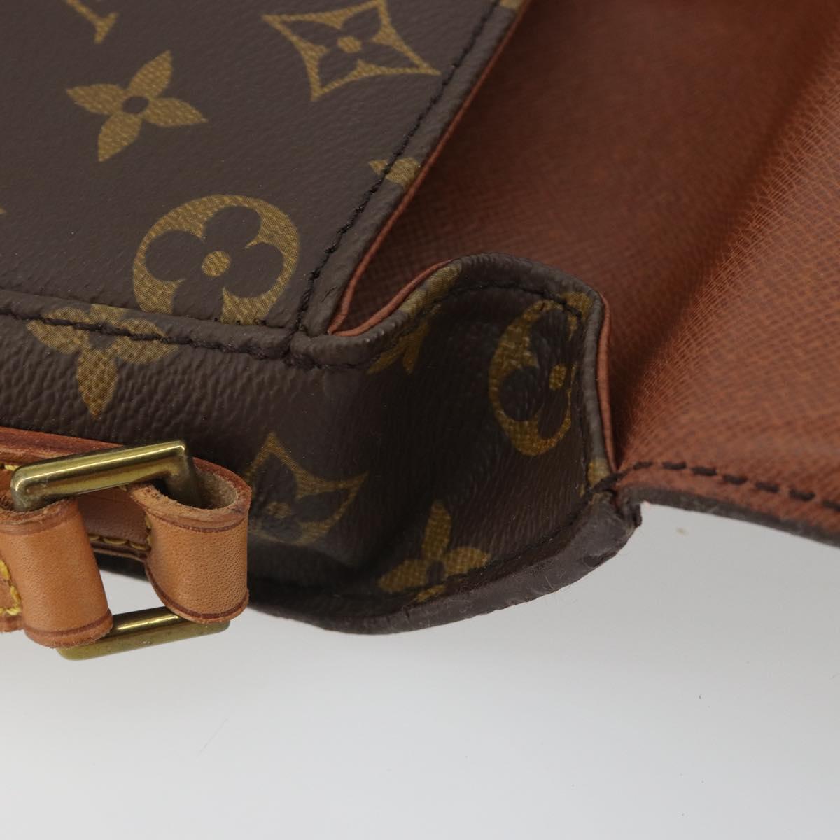 LOUIS VUITTON Monogram Saint Cloud MM Shoulder Bag M51243 LV Auth 196387A