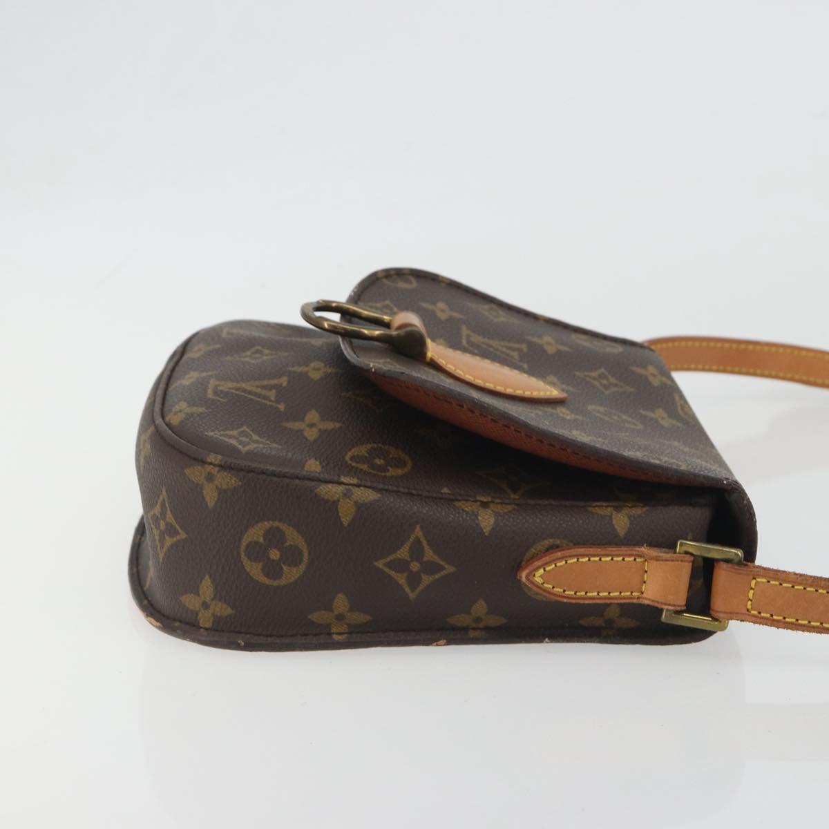 LOUIS VUITTON Monogram Saint Cloud MM Shoulder Bag M51243 LV Auth 196387A