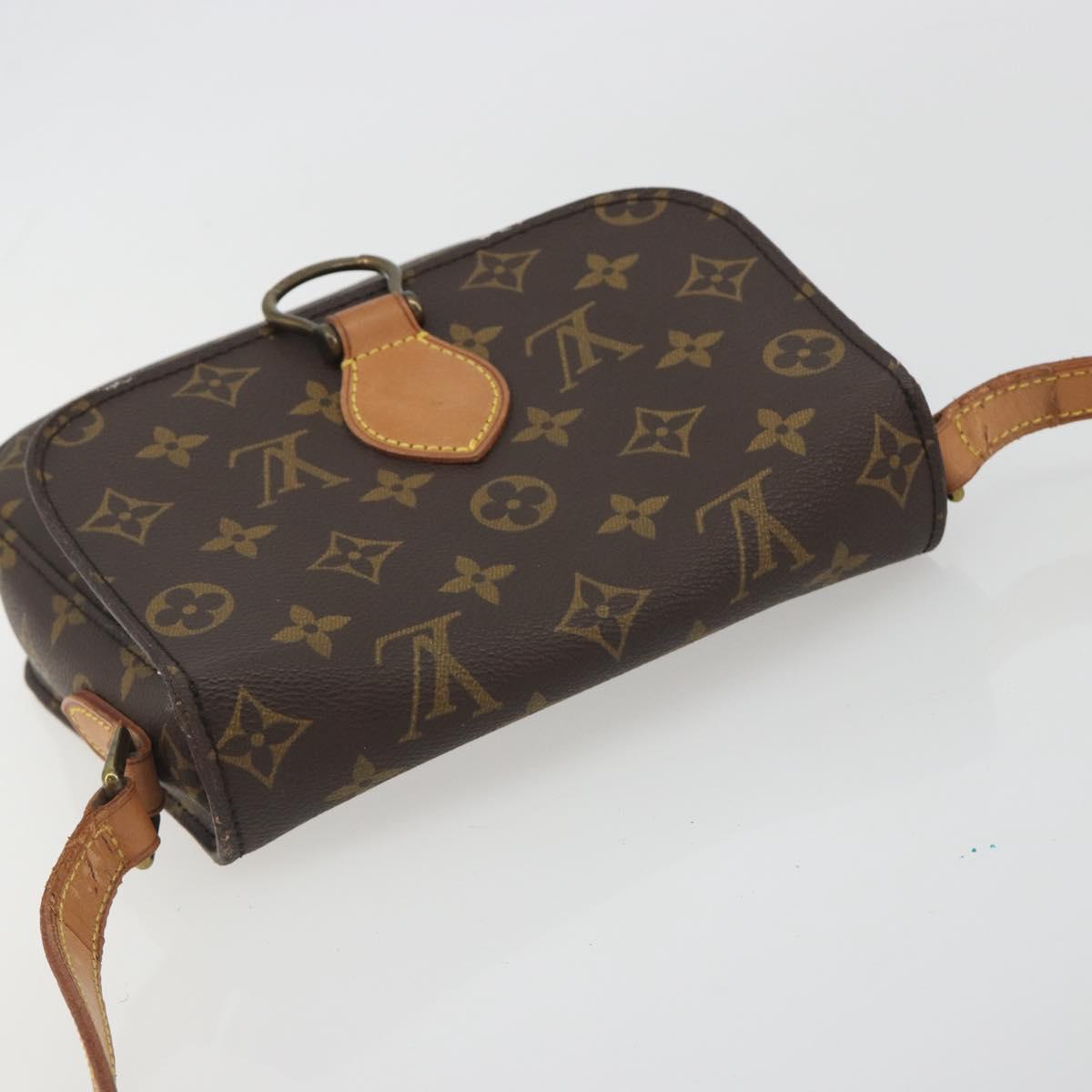 LOUIS VUITTON Monogram Saint Cloud MM Shoulder Bag M51243 LV Auth 196387A