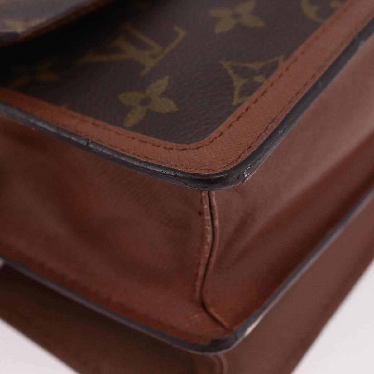LOUIS VUITTON Monogram Raspail Shoulder Bag M51372 LV Auth 196391