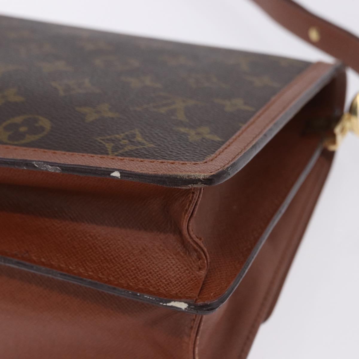 LOUIS VUITTON Monogram Raspail Shoulder Bag M51372 LV Auth 196391