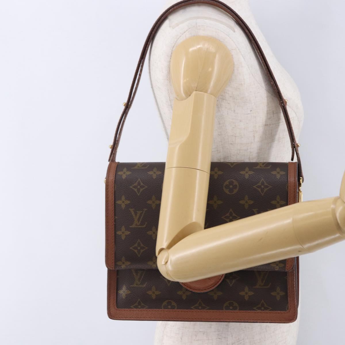 LOUIS VUITTON Monogram Raspail Shoulder Bag M51372 LV Auth 196391