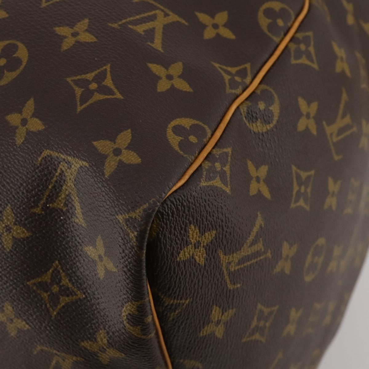 LOUIS VUITTON Monogram Keepall 55 Boston Bag M41424 LV Auth 196393A