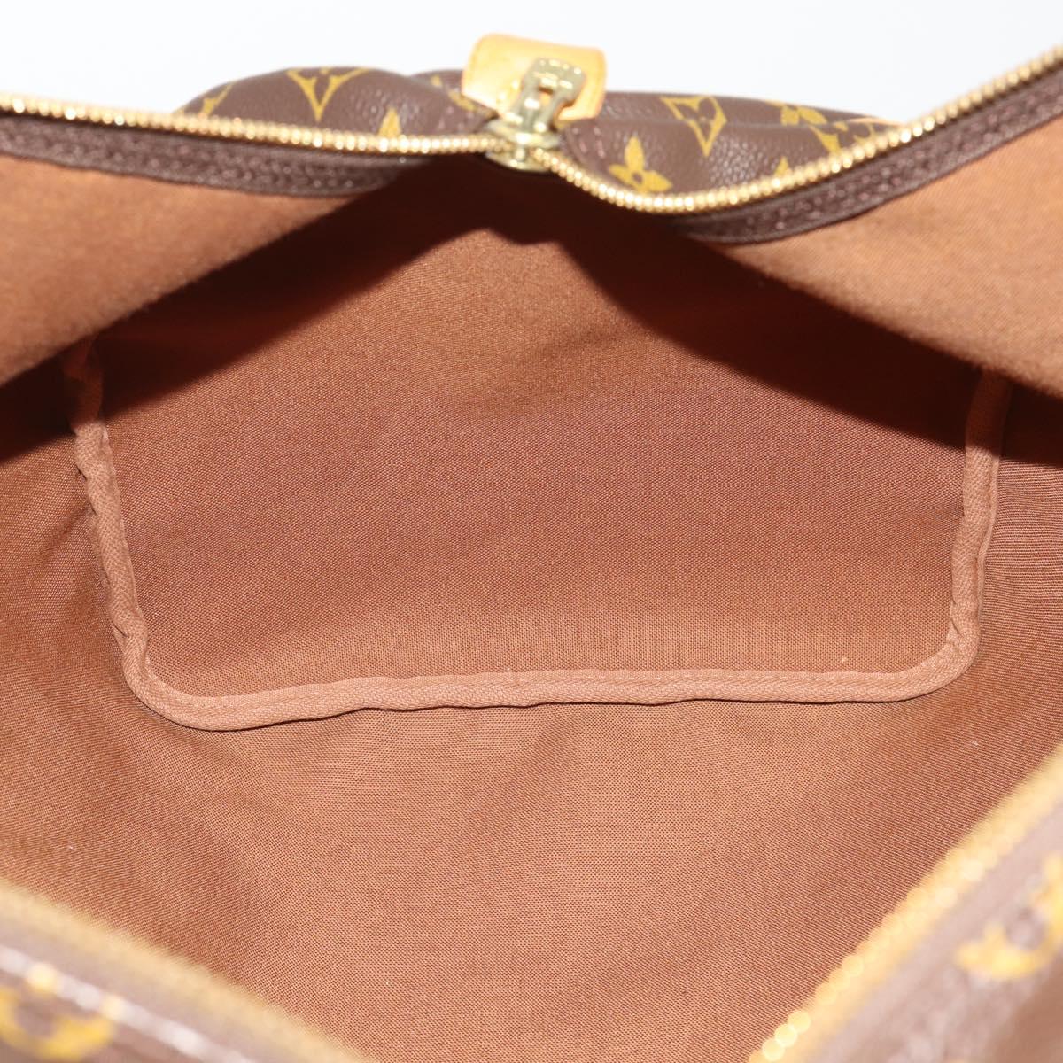LOUIS VUITTON Monogram Keepall 55 Boston Bag M41424 LV Auth 196393A