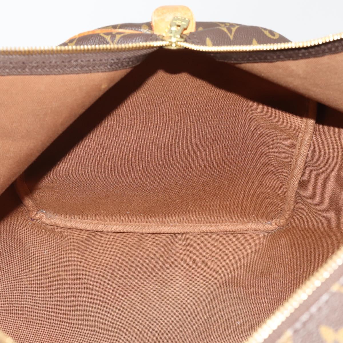 LOUIS VUITTON Monogram Keepall 55 Boston Bag M41424 LV Auth 196394