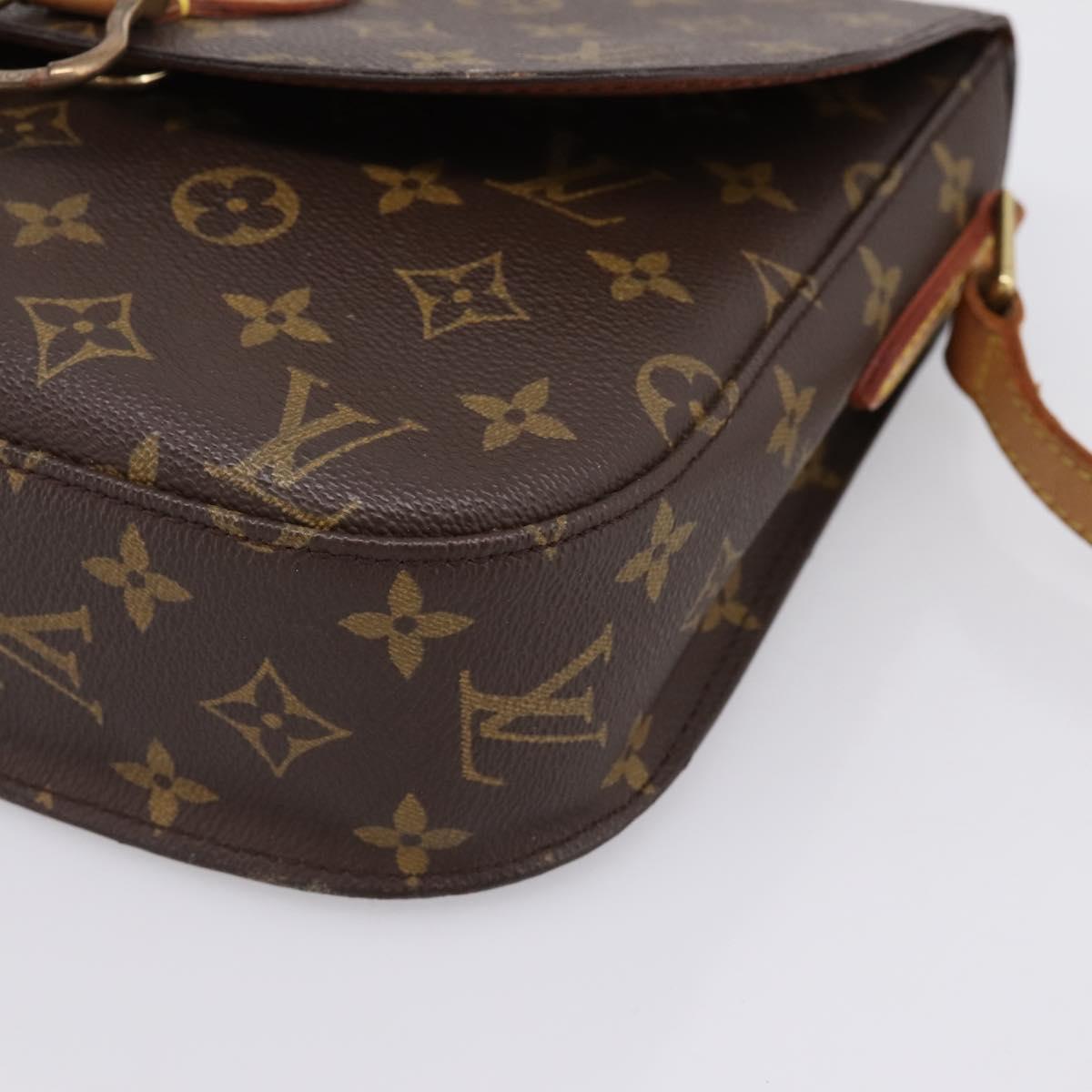 LOUIS VUITTON Monogram Saint Cloud GM Shoulder Bag M51242 LV Auth 196405A