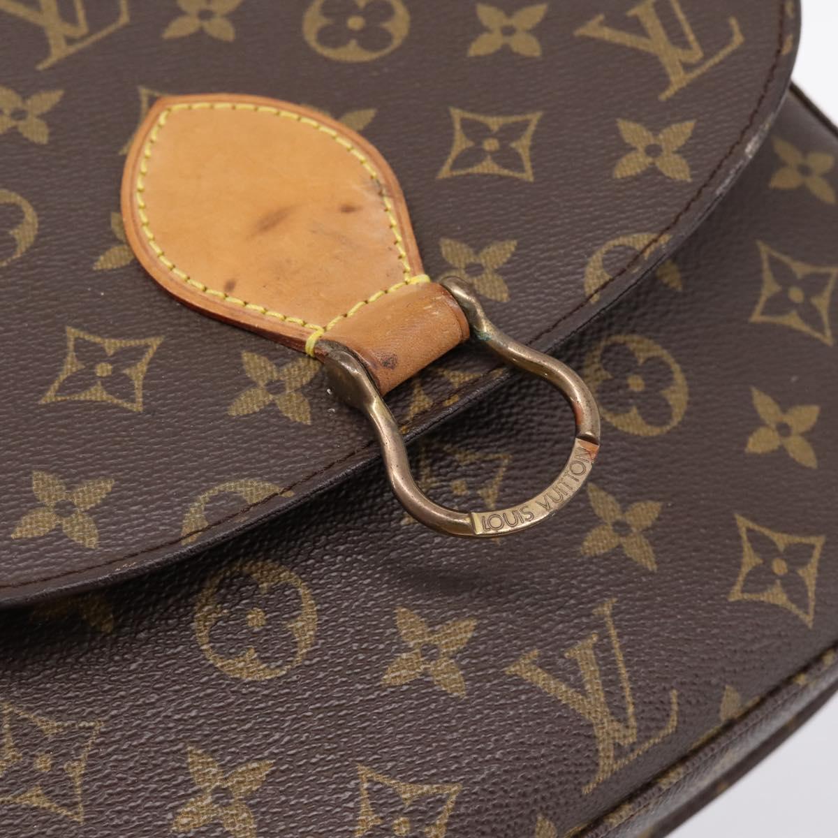 LOUIS VUITTON Monogram Saint Cloud GM Shoulder Bag M51242 LV Auth 196405A