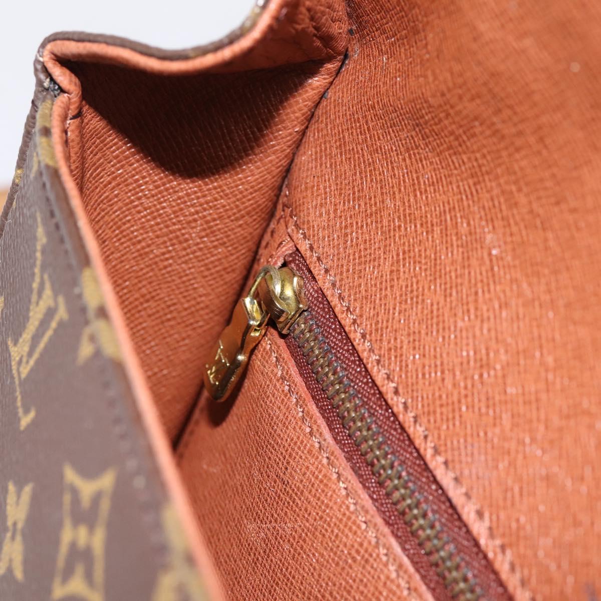 LOUIS VUITTON Monogram Saint Cloud GM Shoulder Bag M51242 LV Auth 196405A