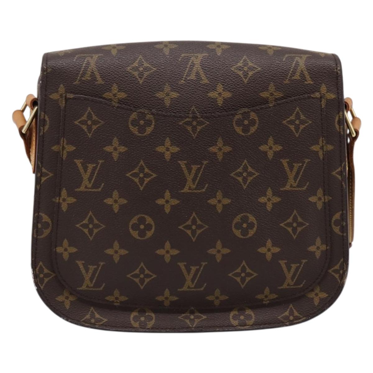 LOUIS VUITTON Monogram Saint Cloud GM Shoulder Bag M51242 LV Auth 196405A
