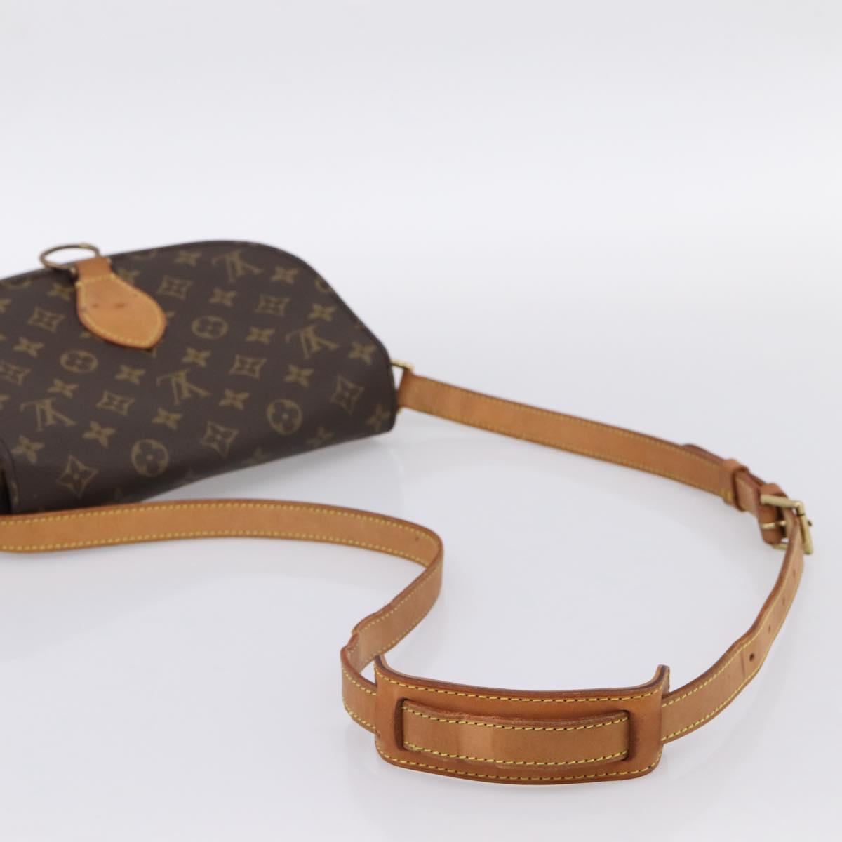 LOUIS VUITTON Monogram Saint Cloud GM Shoulder Bag M51242 LV Auth 196405A