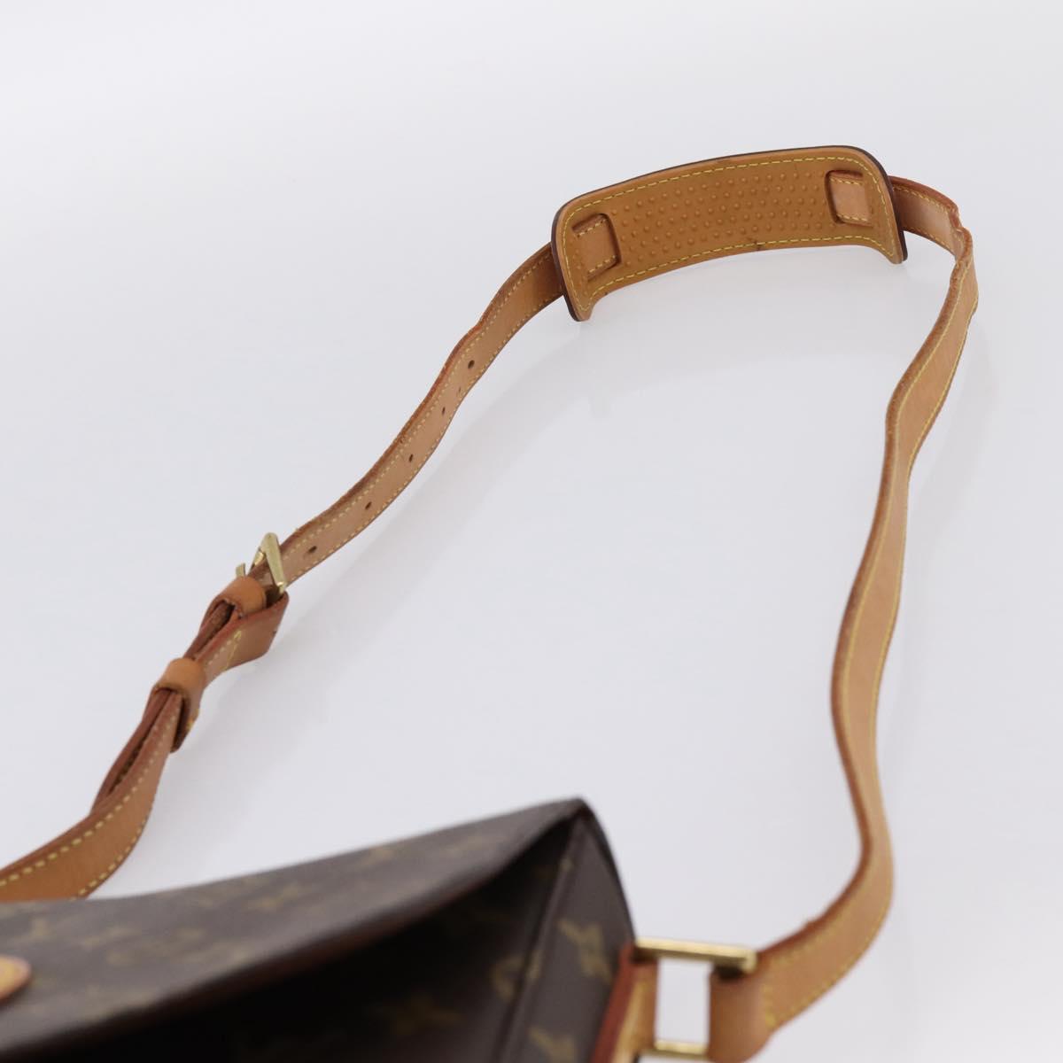 LOUIS VUITTON Monogram Saint Cloud GM Shoulder Bag M51242 LV Auth 196405A