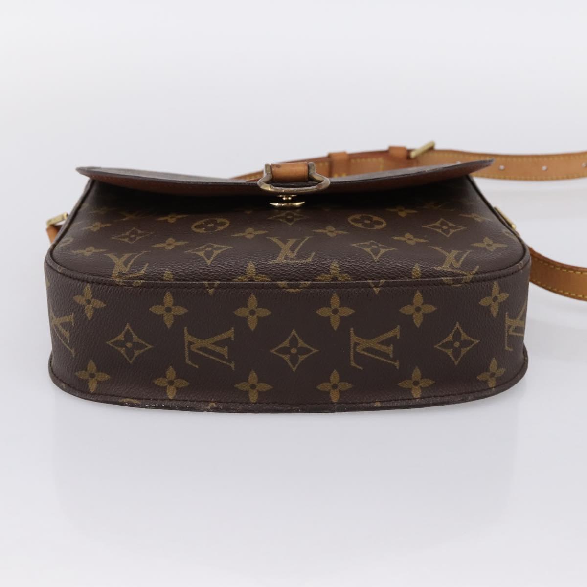 LOUIS VUITTON Monogram Saint Cloud GM Shoulder Bag M51242 LV Auth 196405A