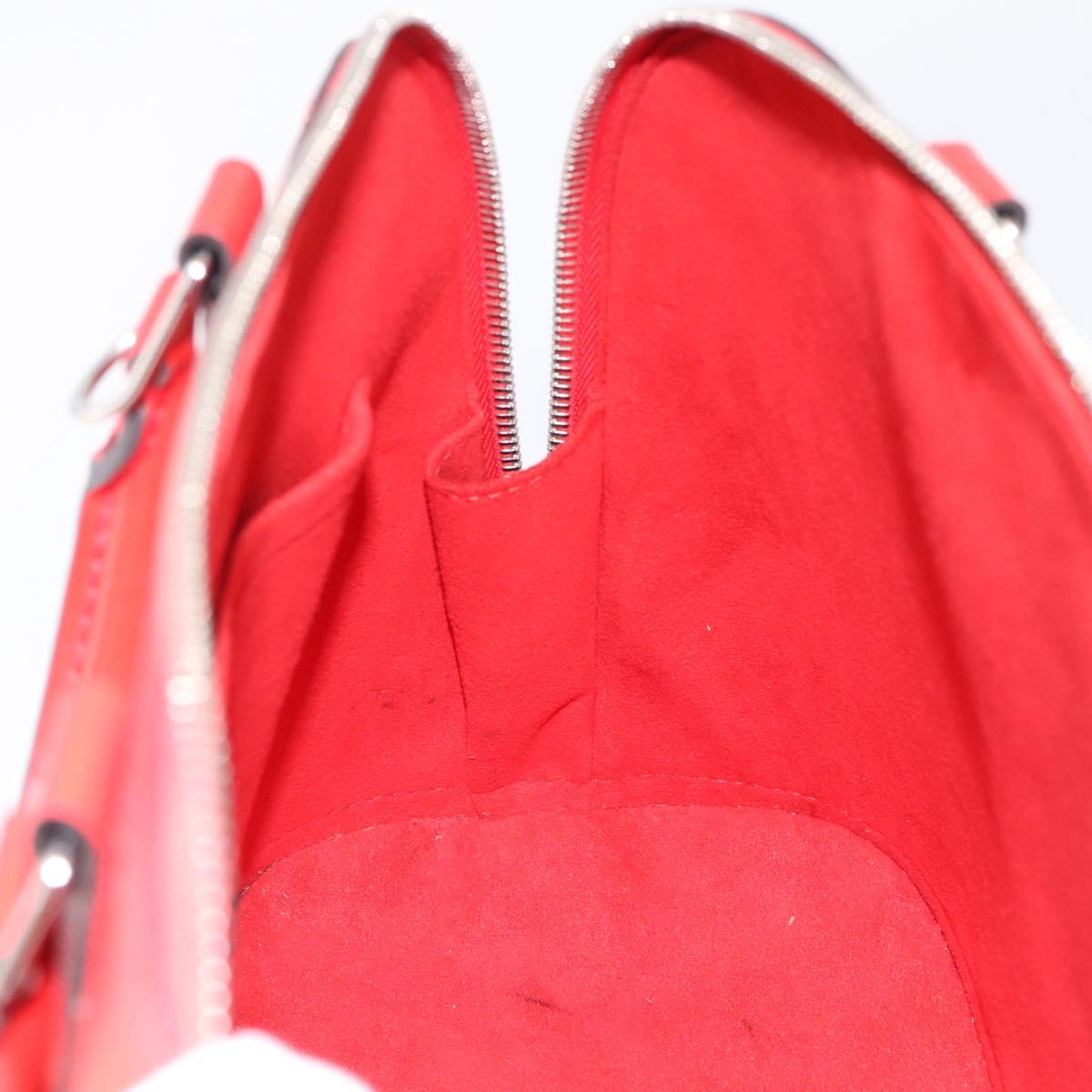 LOUIS VUITTON Epi Alma PM Hand Bag Red Coklico M41154 LV Auth 196411V
