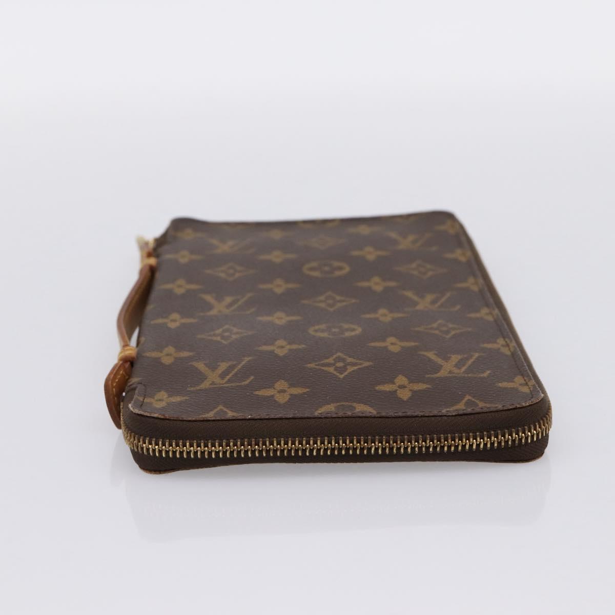LOUIS VUITTON Monogram Organizer De Voyage Travel Case M60119 LV Auth 196414