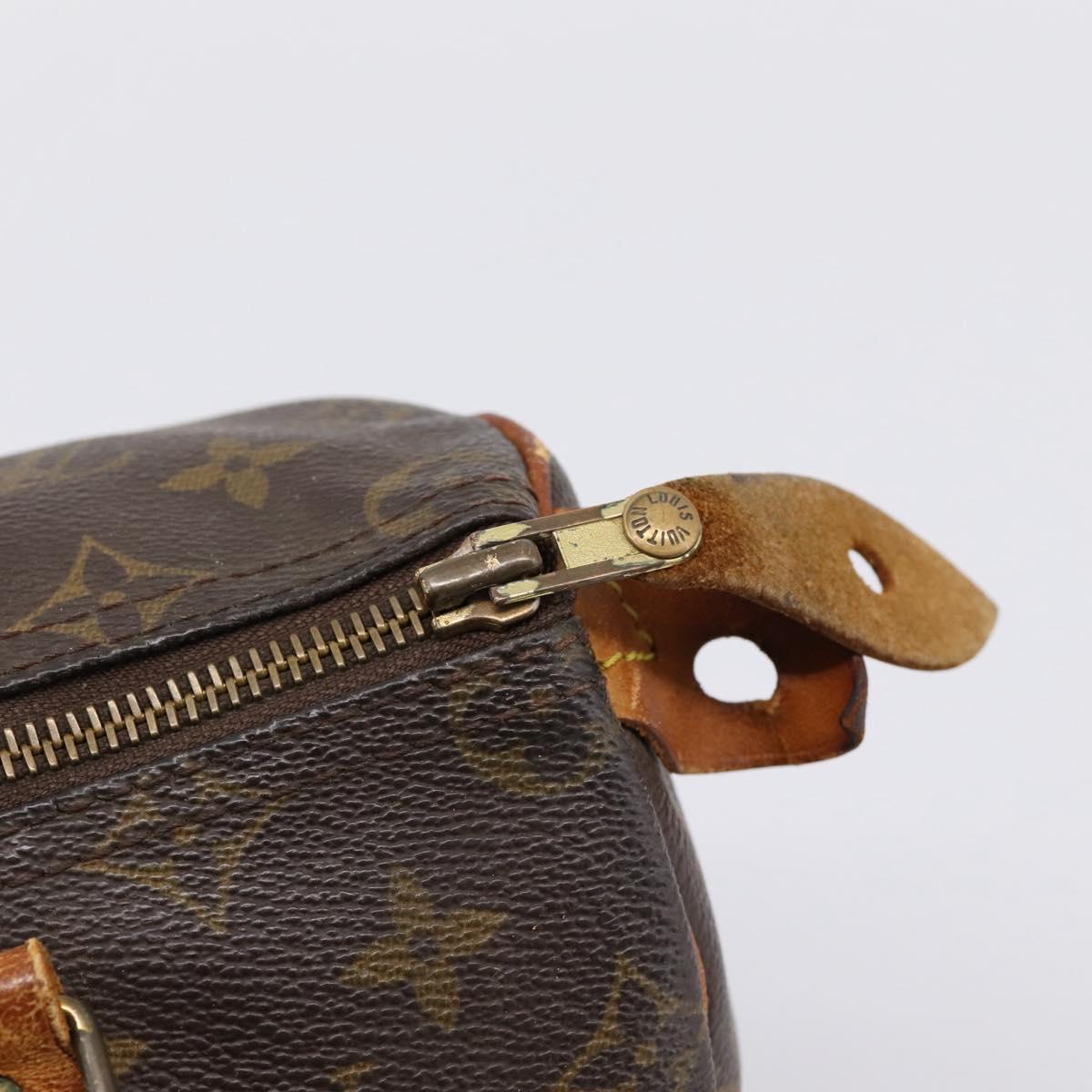 LOUIS VUITTON Monogram Speedy 25 Hand Bag M41528 LV Auth 196417