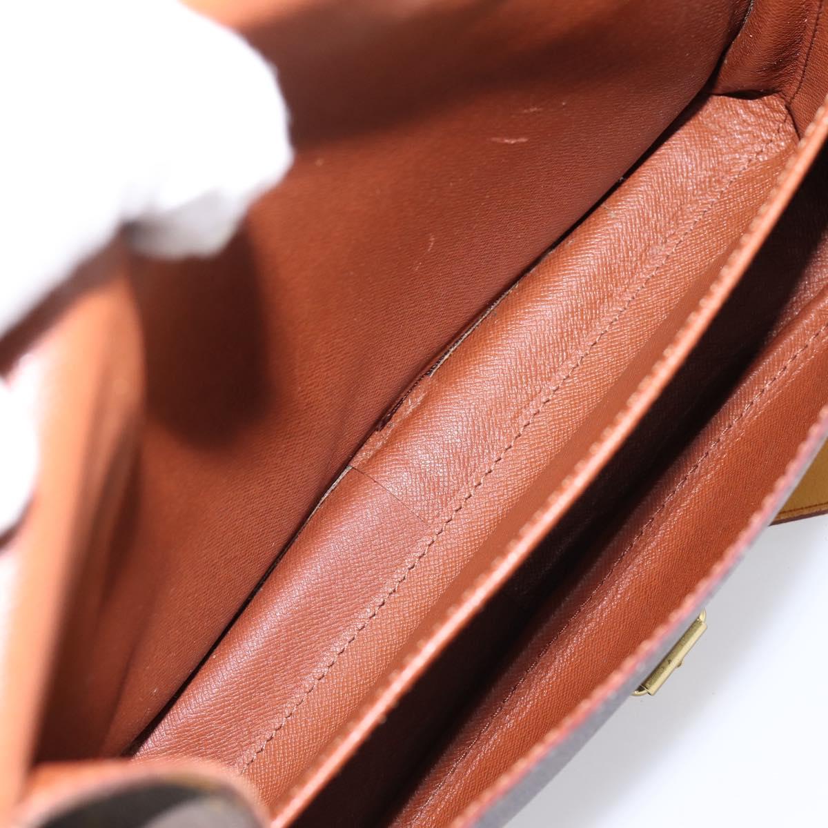 LOUIS VUITTON Monogram Cartouchiere GM Shoulder Bag M51252 LV Auth 196418A