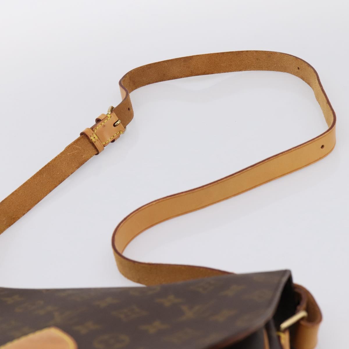 LOUIS VUITTON Monogram Cartouchiere GM Shoulder Bag M51252 LV Auth 196418A