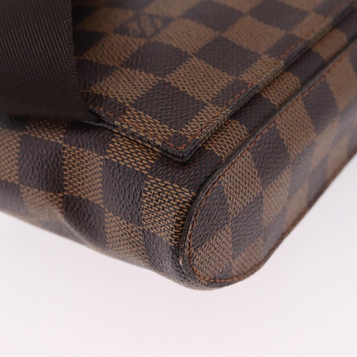 LOUIS VUITTON Damier Ebene Geronimos Shoulder Bag N51994 LV Auth 196427A