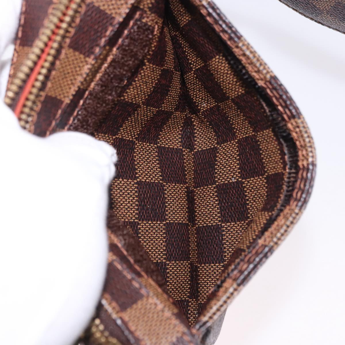LOUIS VUITTON Damier Ebene Geronimos Shoulder Bag N51994 LV Auth 196427A