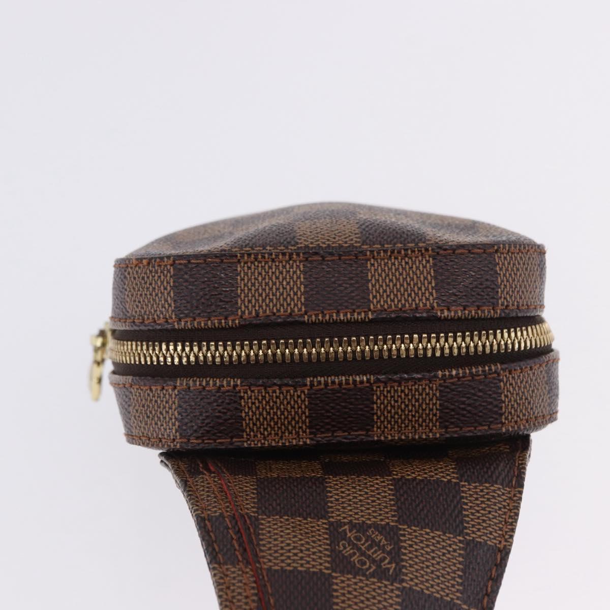 LOUIS VUITTON Damier Ebene Geronimos Shoulder Bag N51994 LV Auth 196427A