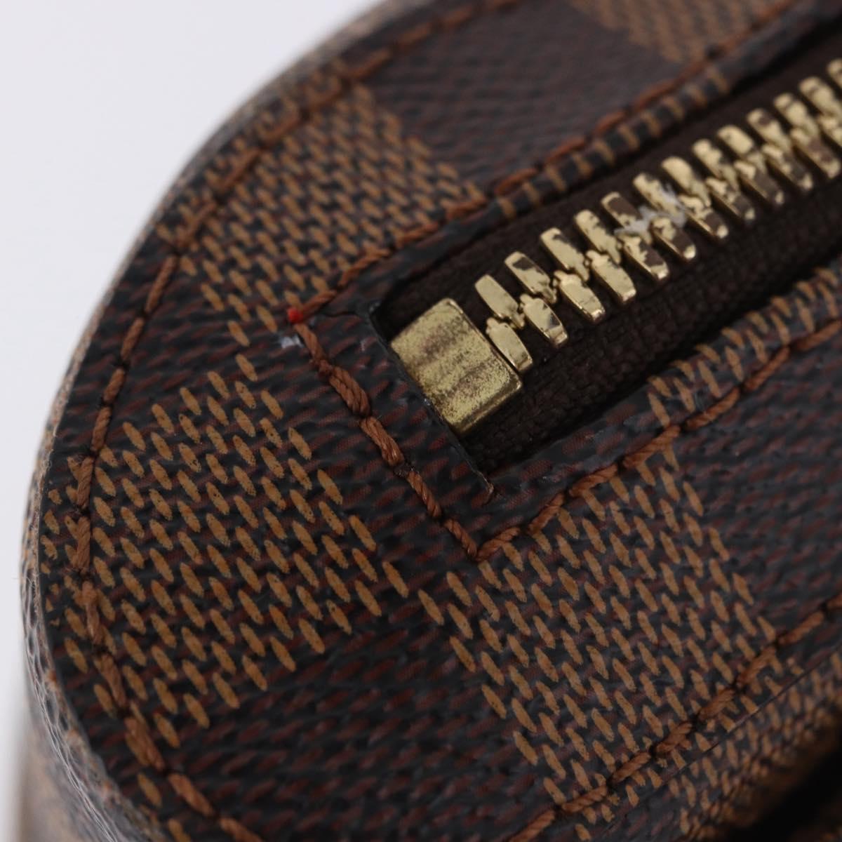LOUIS VUITTON Damier Ebene Geronimos Shoulder Bag N51994 LV Auth 196427A