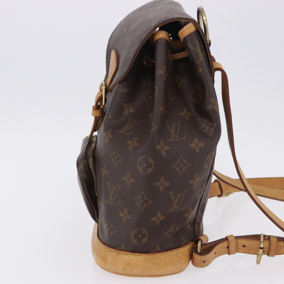 LOUIS VUITTON Monogram Montsouris MM Backpack M51136 LV Auth 196437A