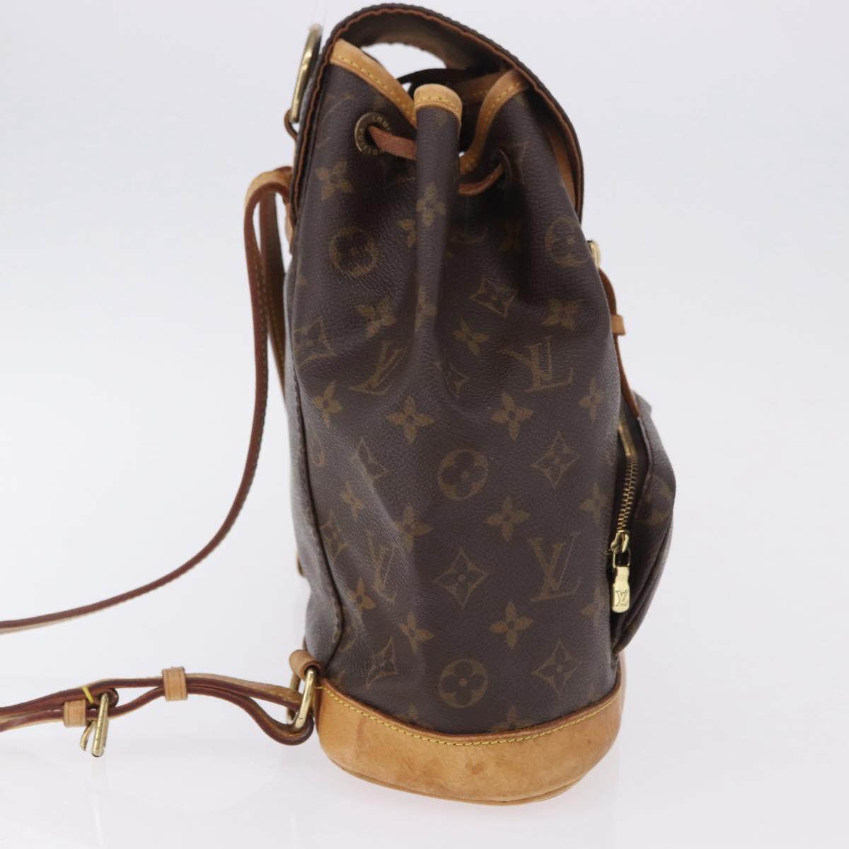 LOUIS VUITTON Monogram Montsouris MM Backpack M51136 LV Auth 196437A