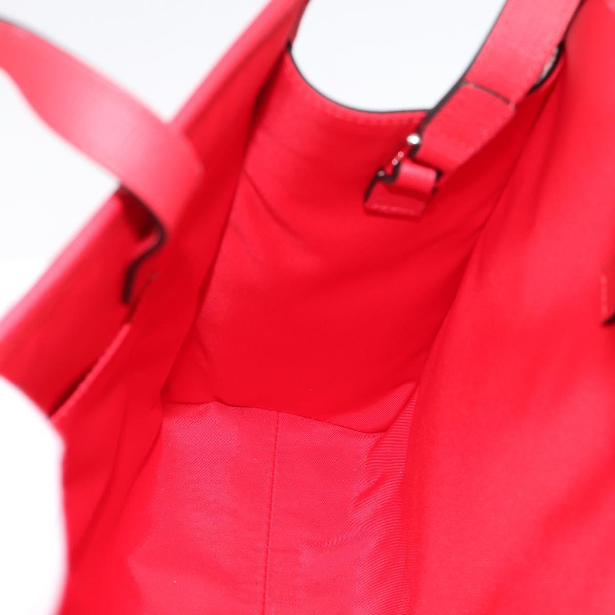 GUCCI x Higuchi Yuuko Hand Bag PVC 2way Red 630542 Auth 196451M