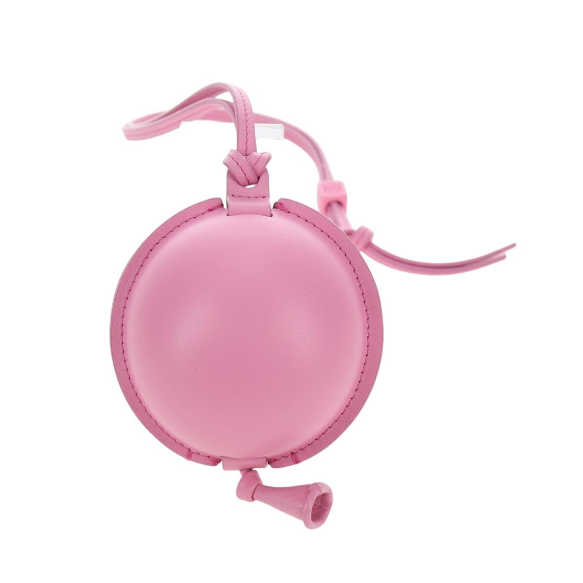 LOEWE Balloon Pouch Leather Pink Auth 196452M
