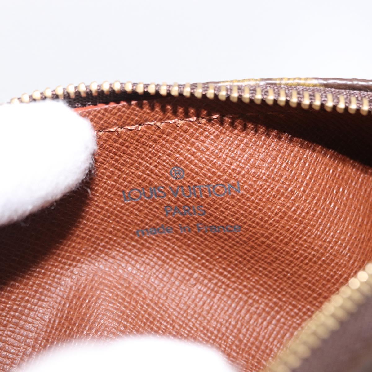 LOUIS VUITTON Monogram Papillon Pouch LV Auth 196455A