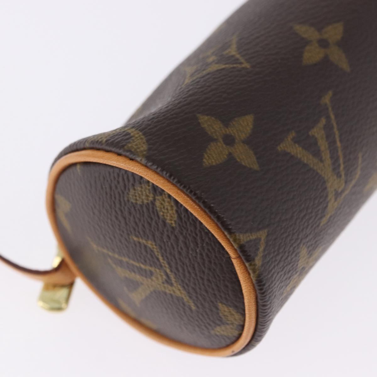 LOUIS VUITTON Monogram Papillon Pouch LV Auth 196456V