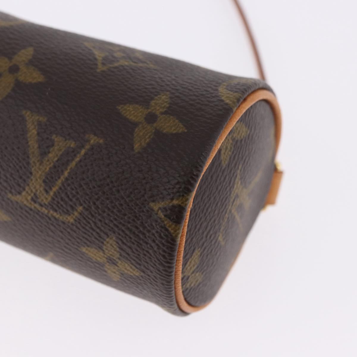 LOUIS VUITTON Monogram Papillon Pouch LV Auth 196456V
