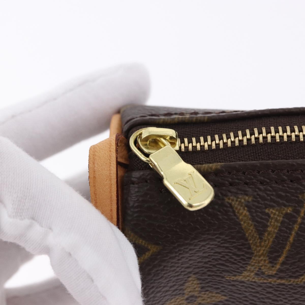 LOUIS VUITTON Monogram Papillon Pouch LV Auth 196456V