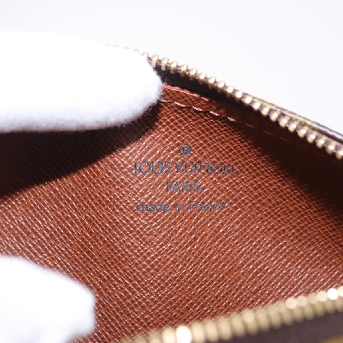 LOUIS VUITTON Monogram Papillon Pouch LV Auth 196456V