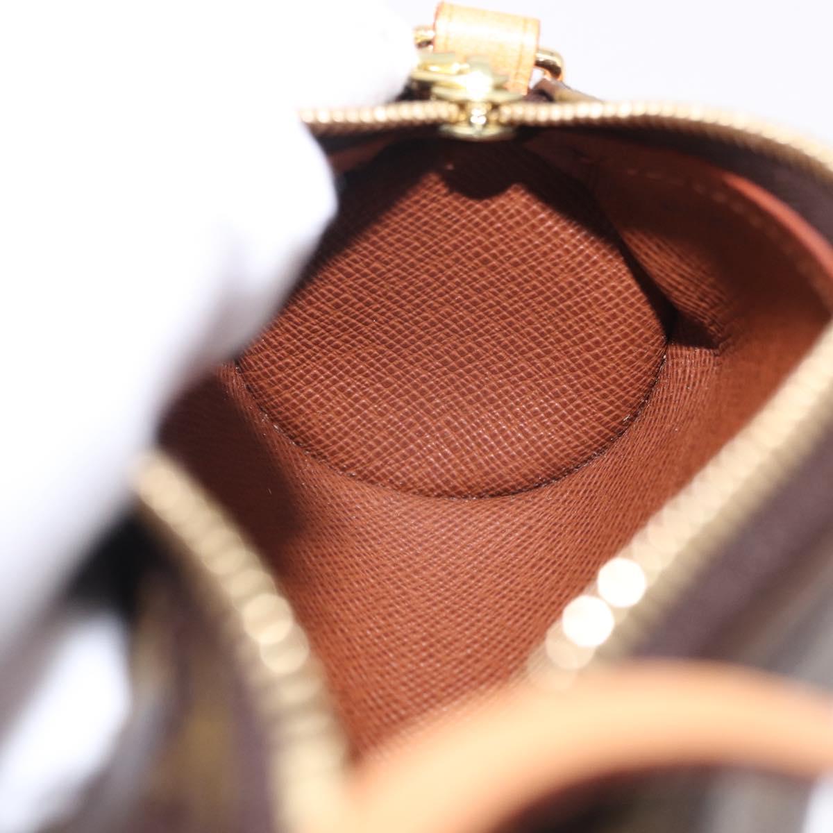 LOUIS VUITTON Monogram Papillon Pouch LV Auth 196456V