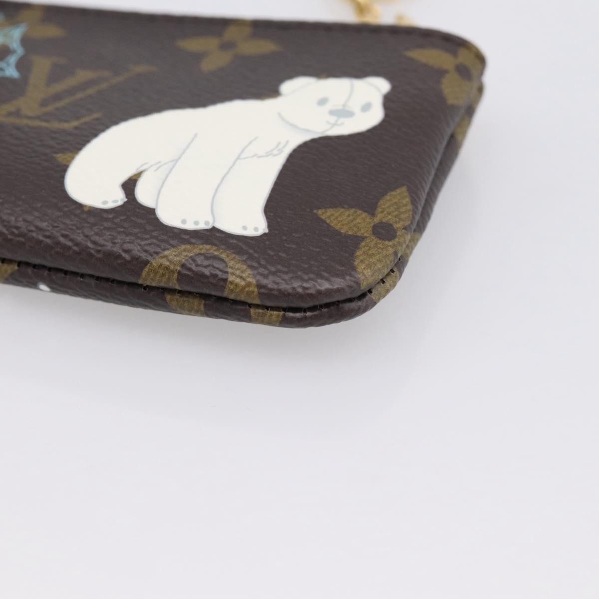 LOUIS VUITTON Monogram Vivienne Pochette Cles Coin Purse M12229 LV Auth 196459M