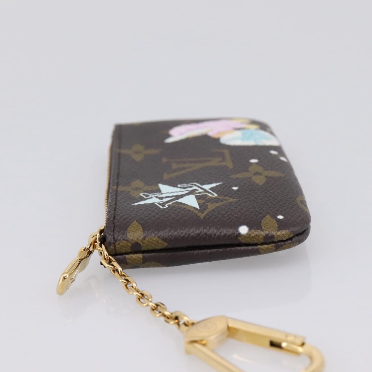 LOUIS VUITTON Monogram Vivienne Pochette Cles Coin Purse M12229 LV Auth 196459M