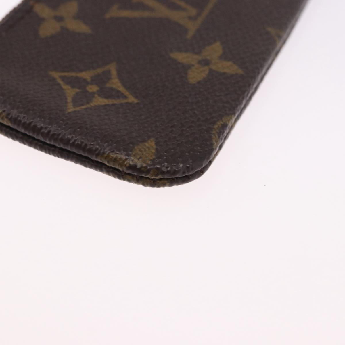 LOUIS VUITTON Monogram Pochette Cles Coin Purse M62650 LV Auth 196468